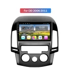 Автомобильный радиоприемник 2G RAM с сенсорным экраном 9 дюймов Android 9,0 аудио для Hyundai I30 Автомобильная GPS-навигация 2006-2011 WIFI