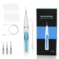 oral care cleaning kit with mirror dental floss and scaler high frequency vibration 4 tips waterproof usb charging 5 modes