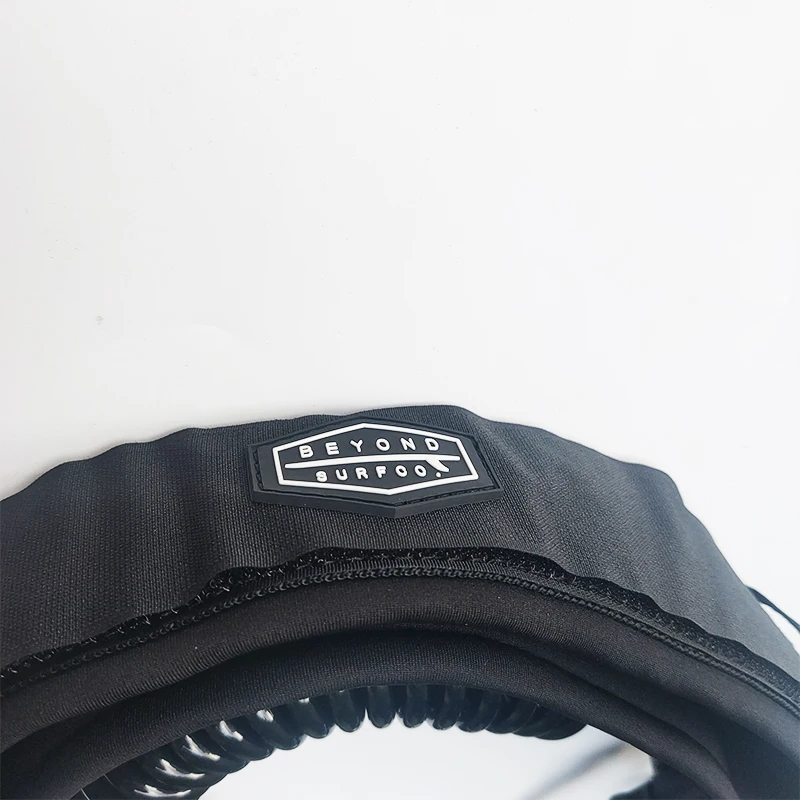 High quality 10ft black Customized Sup waist Leash For Surfing leash | Accessories