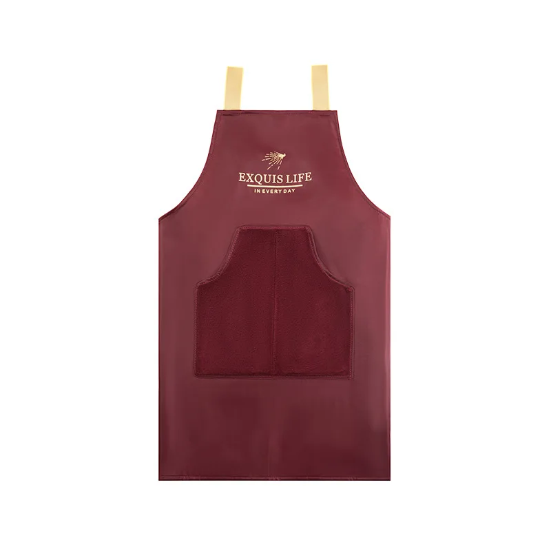 

2021 New Fashion Unisex Work Apron For Men Canvas Black Apron Bib Adjustable Cooking Kitchen Aprons For Woman With Tool Pockets