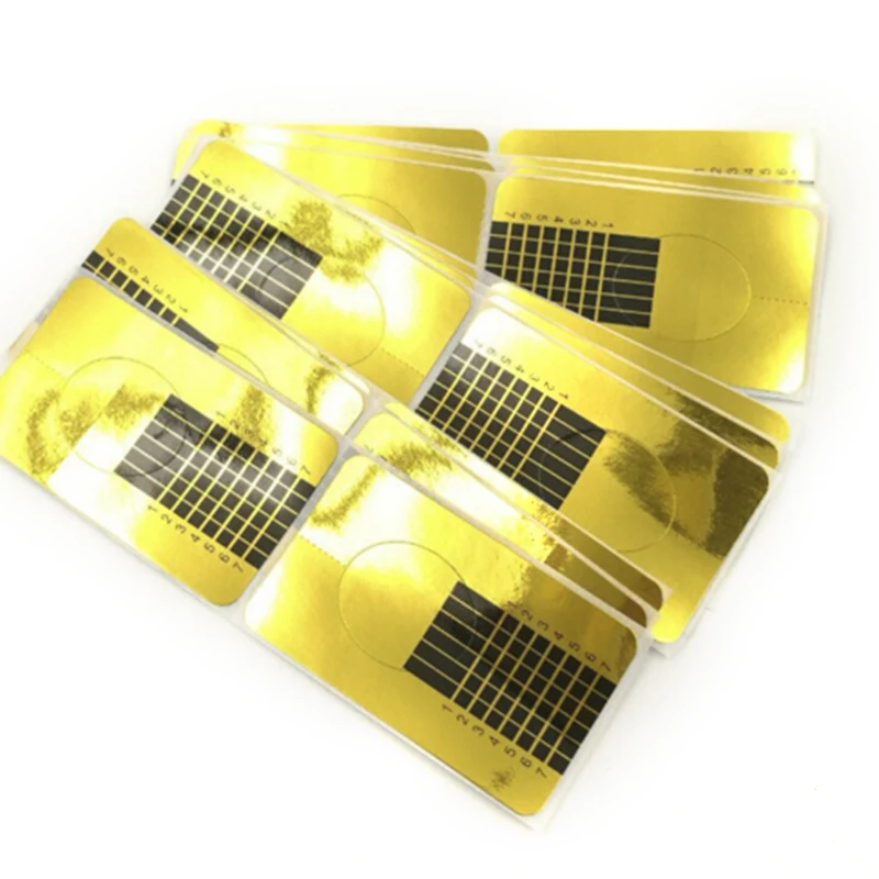 100 шт. трафареты для наращивания ногтей инструменты маникюра | Красота и здоровье