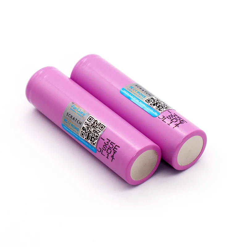 Оригинальный аккумулятор VariCore power 18650 35E 3500 мАч 3 7 В 25 А 1 10 шт.|lithium battery|power 18650battery |