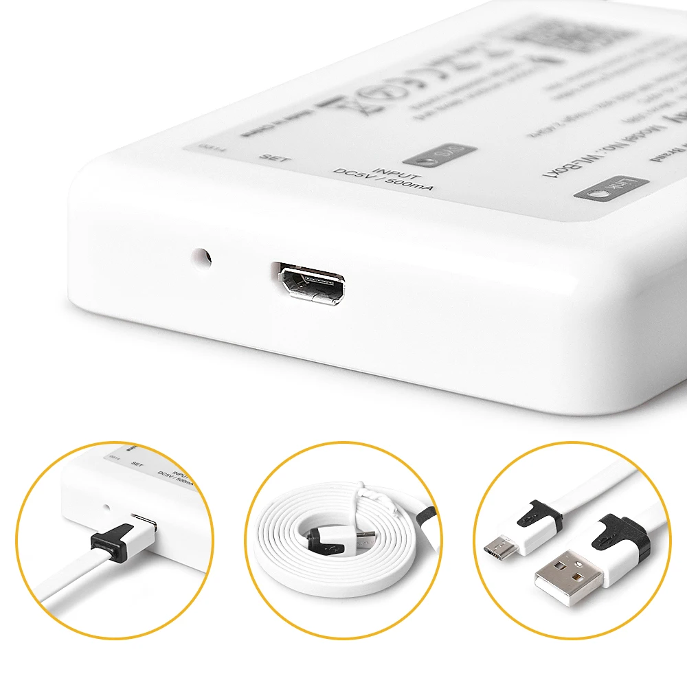 Шлюз Wi-Fi WL-Box1 2 4 ГГц Mi светильник совместим с контроллерами серии Miboxer Alexa и Google
