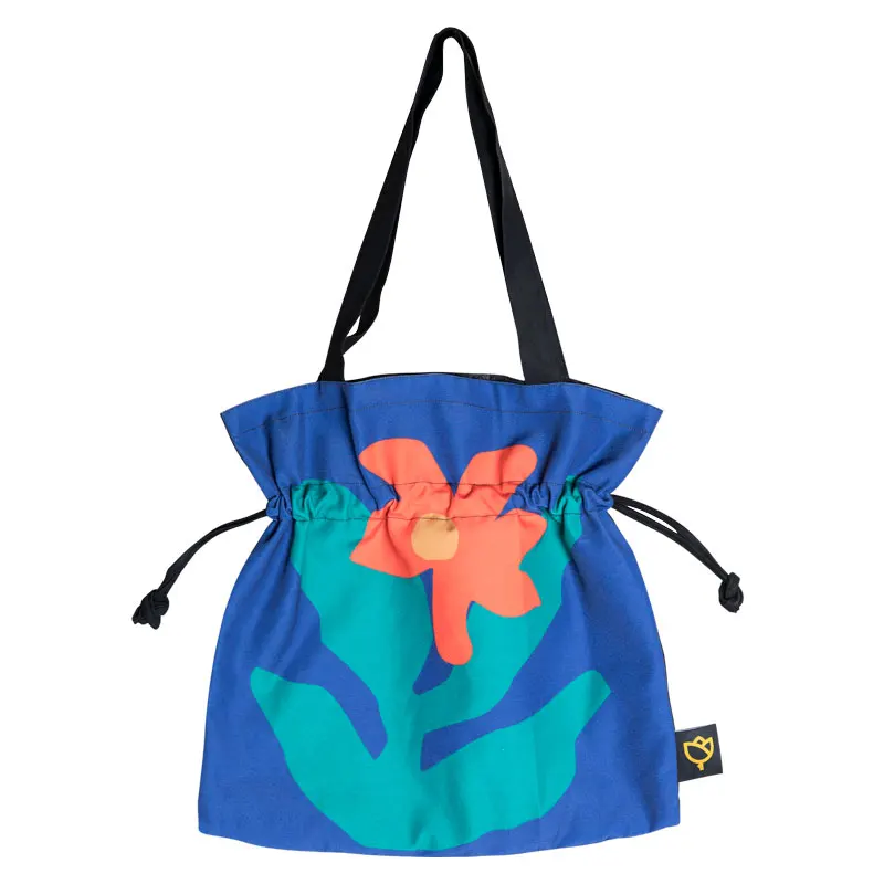 

Women canvas bag designer original large drawstring tote bag for school college luxury shoulder bags shopping female new casual