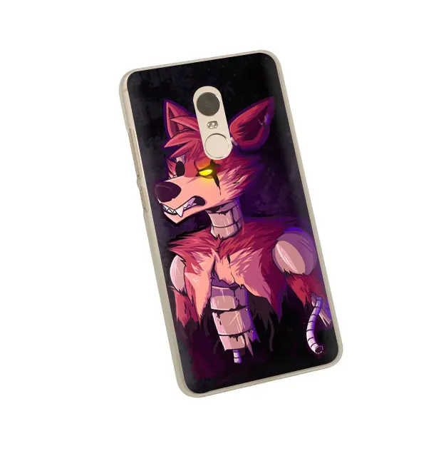 EWAU Fnaf плюшевый Foxy жесткий чехол для телефона Xiaomi Redmi 4A 4X5 5A 6 6A 7 7A Plus GO S2 K20 pro