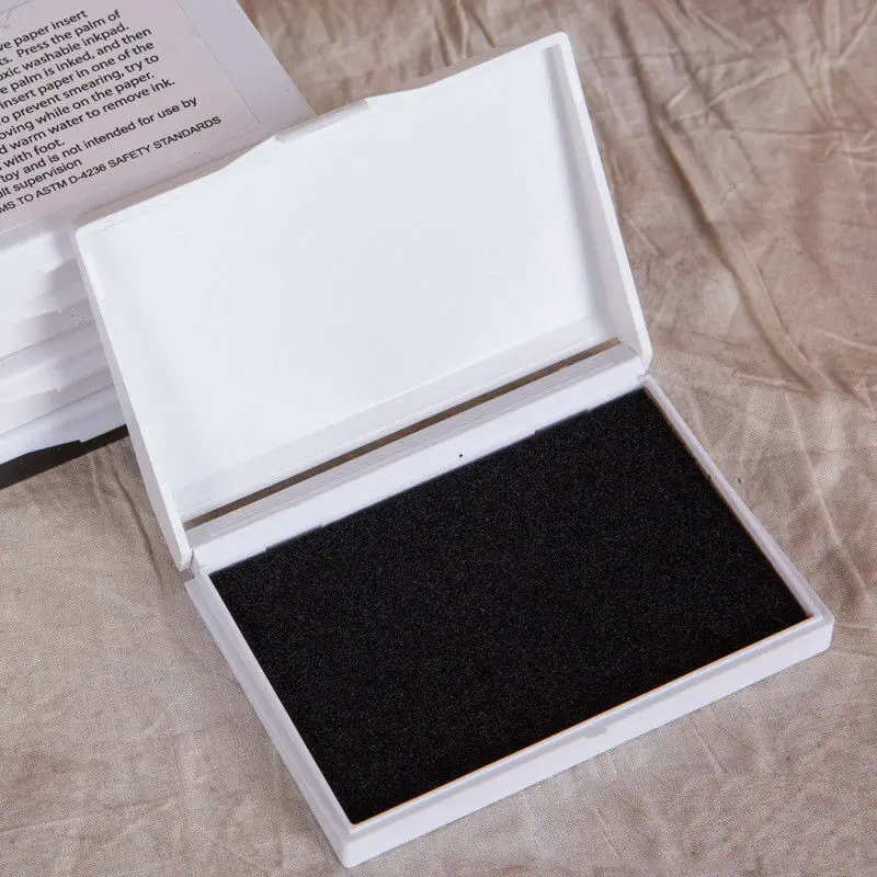 Детская безопасная чернильная Накладка для рисования отпечатков пальцев набор