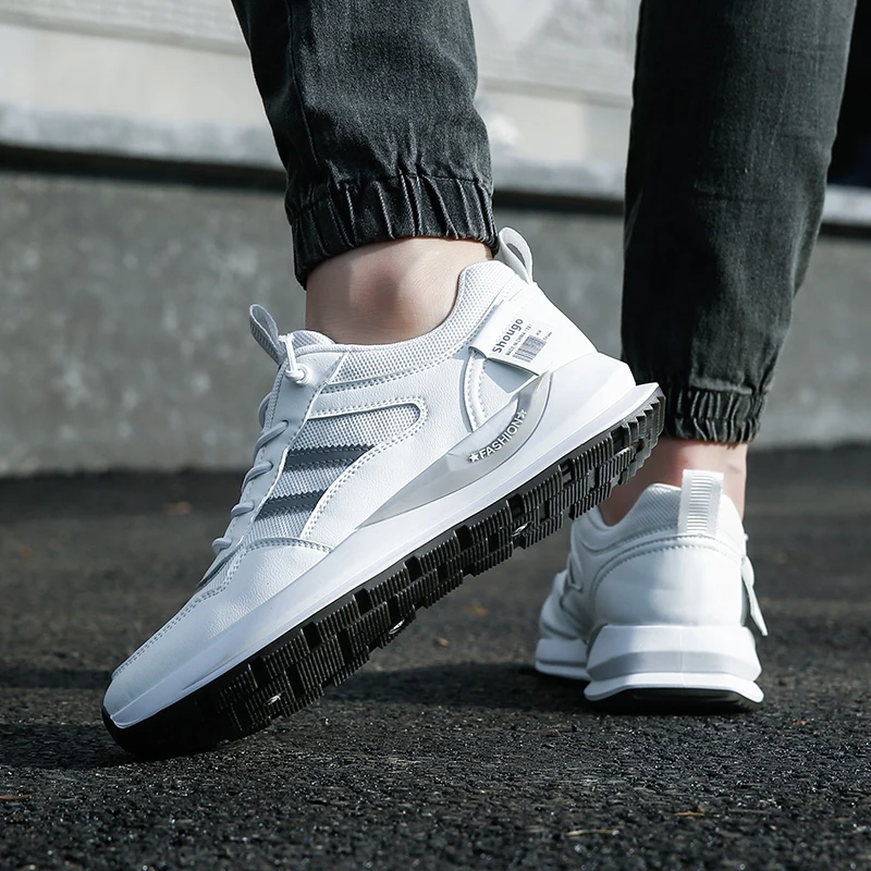 

2021 Fashion Men Shoes Light Breathable Sport Shoes New Men Trendy Casual Sneakers Mens Comfortable Walking Trainers Footwear