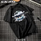 Футболка мужская хлопковая, с коротким рукавом, большого размера