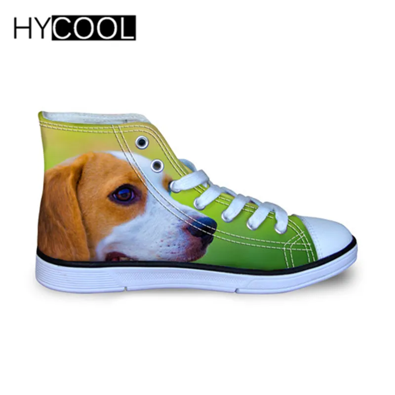 HYCOOL года; спортивная прогулочная обувь для девочек; вельш корги пемброк; Новинка; кроссовки с 3D принтом для маленьких детей; Осенняя Уличная обувь для мальчиков - Цвет: W2835AT