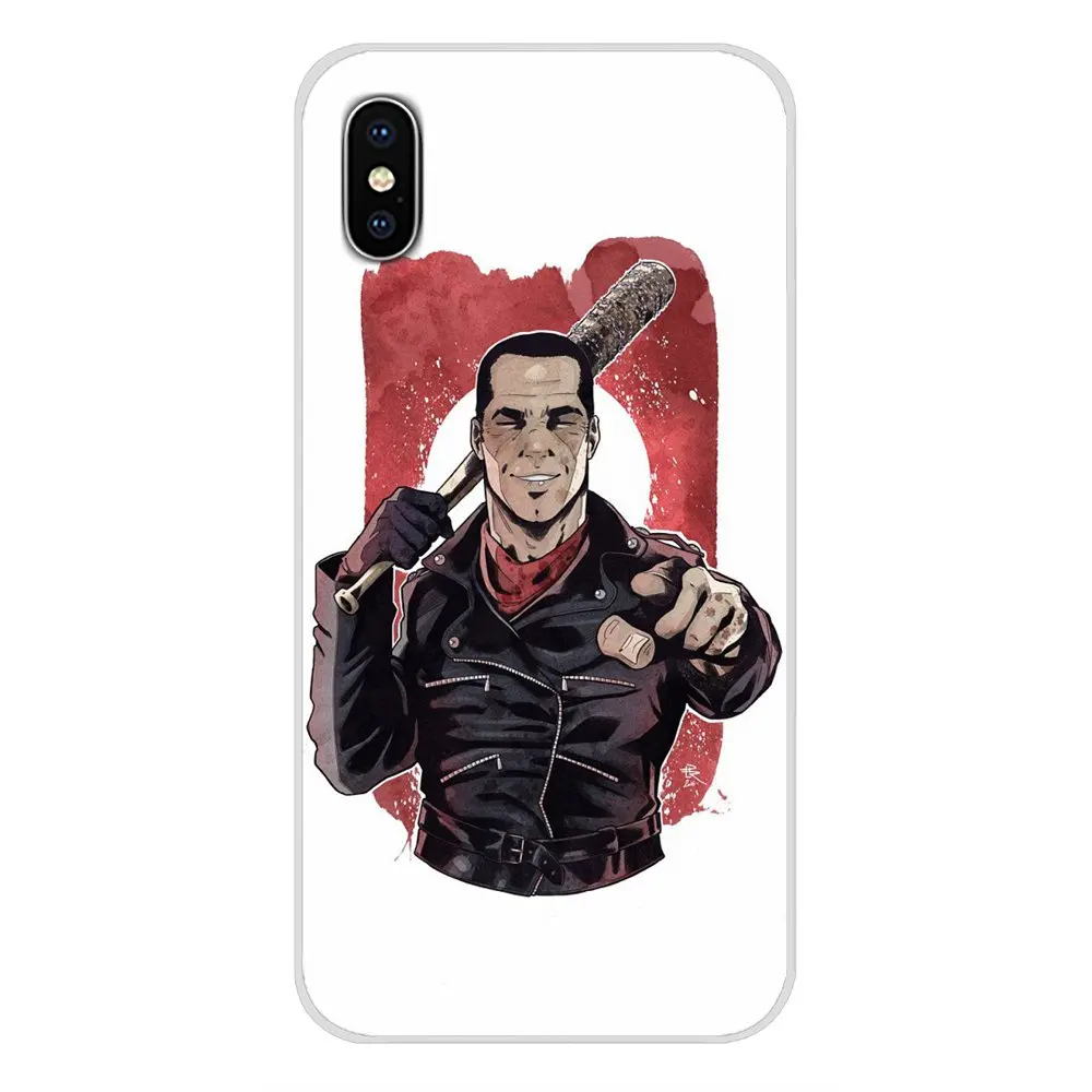 Negan грязные девушка с изображениями из сериала Ходячие мертвецы для Samsung Galaxy A3 A5 A7