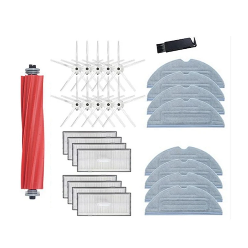 

Main Brush Side Brush Hepa Filter Mop Cloth for Xiaomi Roborock S7 T7S T7Plus Vacuum Cleaner Accessories