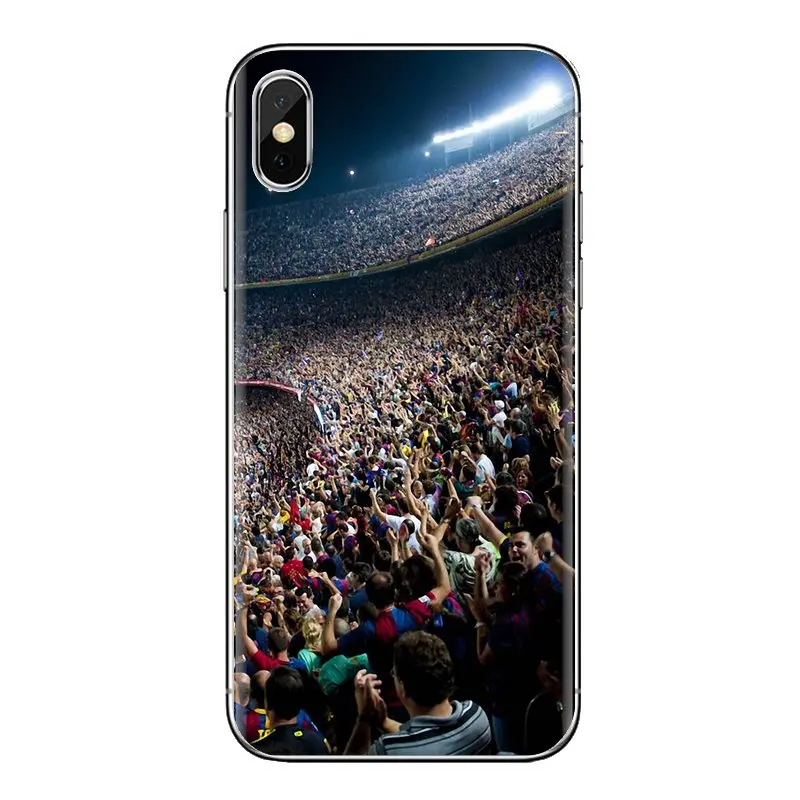 Чехол из ТПУ для iPhone XS Max XR X 4 4S 5 5S 5C SE 6 6S 7 8 плюс samsung Galaxy J1 J3 J5 J7 A3 A5 Барселона Испания