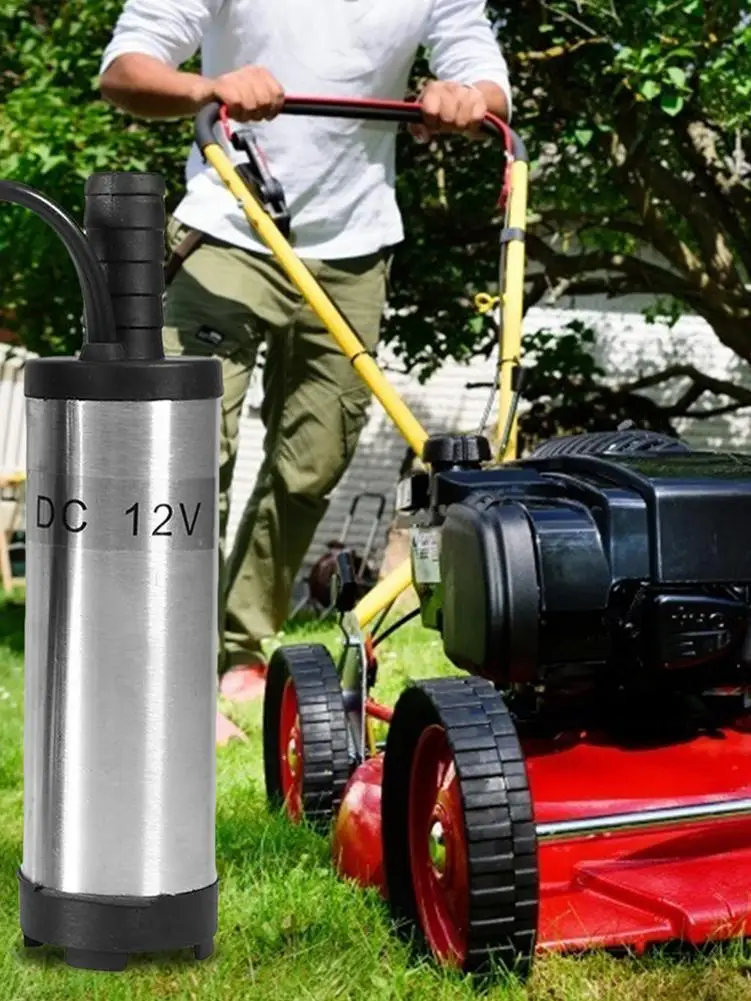 Электрический водяной насос 38 мм 12 В масляный из нержавеющей стали фильтр для