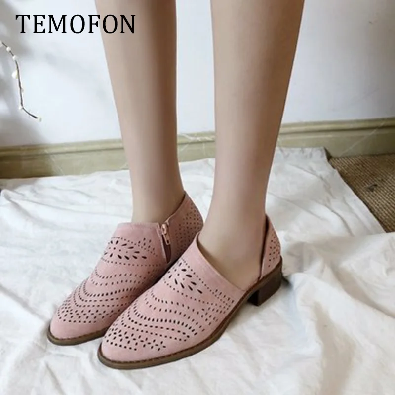 Дышащая обувь на плоской подошве Женская повседневная Женские лоферы с острым