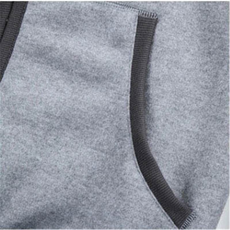 Большой размер Зимняя мужская толстовка с капюшоном пальто и куртки теплые