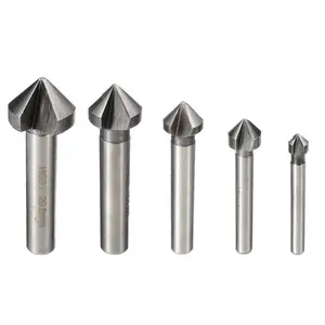 3 фрезы HSS зенкер сверло 90 градусов Деревообработка фаска сталь резак для электроинструмента 6,3-20,5 мм