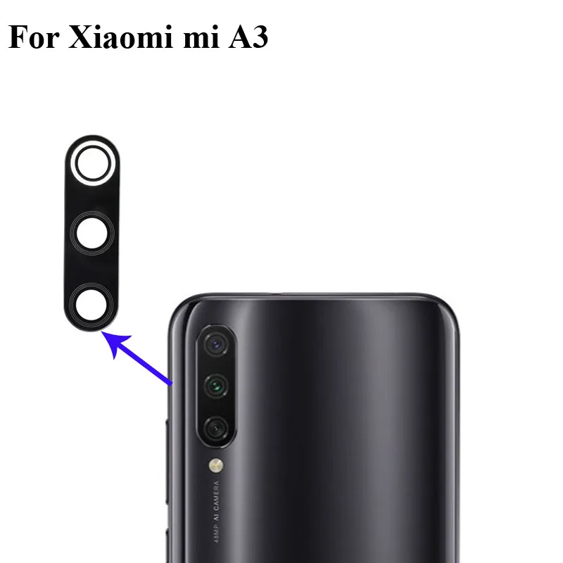 2 шт. высококачественные линзы для задней камеры Xiaomi Mi A3|Модули мобильных