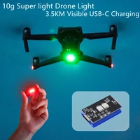 for dji mavic 3air 22smini 2 spark universal rechargeable drone light drone flash strobe lamp night flight light
