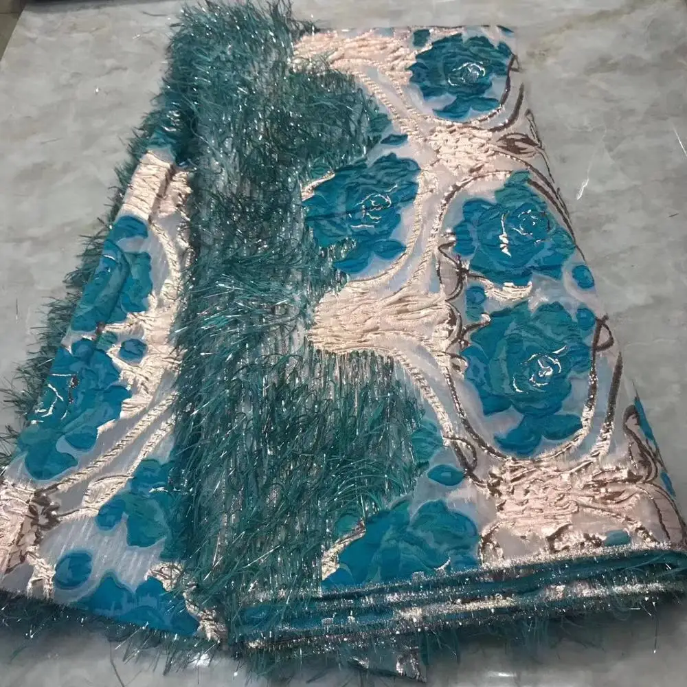 Madison новинка 2020 года кружевная ткань из парчи африканская жаккардовая кружево