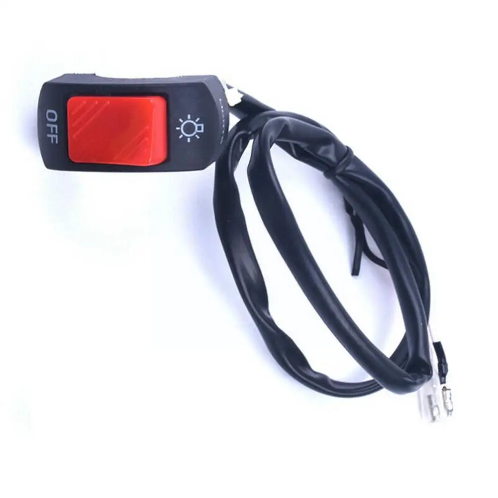 

Universal Motorcycle Handlebar Switch Motorbike Button Compatible Switch Led Diameter Tube 22-27mm with Headlight About Sco U7D0