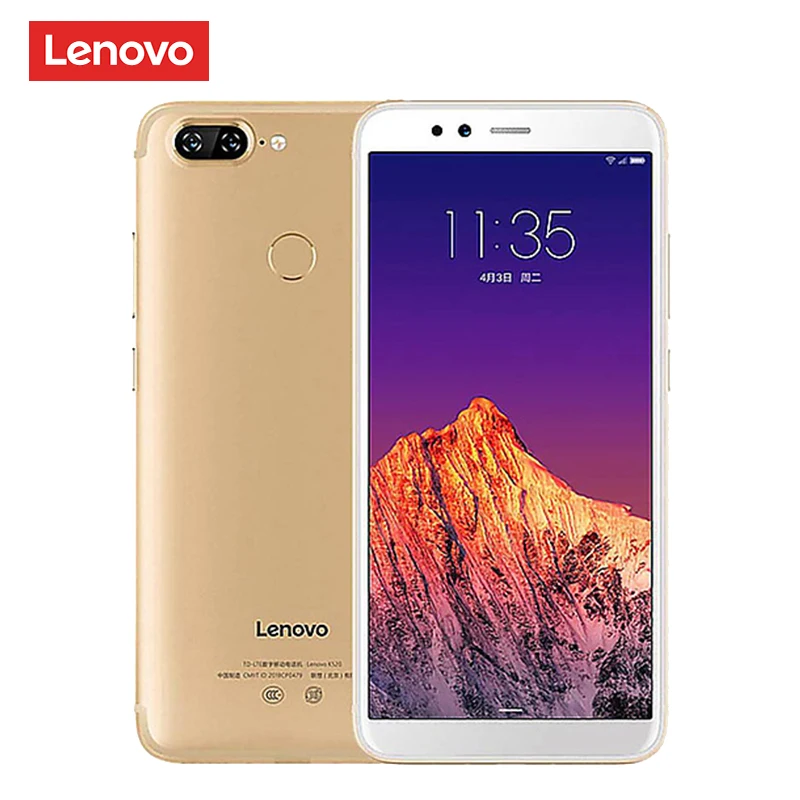Смартфон lenovo S5 K520 с глобальной версией, 4 Гб ОЗУ, 64 Гб ПЗУ, Восьмиядерный процессор Snapdragon 625, двойная задняя камера 13 МП, фронтальная камера 16 Мп, мобильный телефон с функцией распознавания лица - Цвет: 4GB 64GB Gold