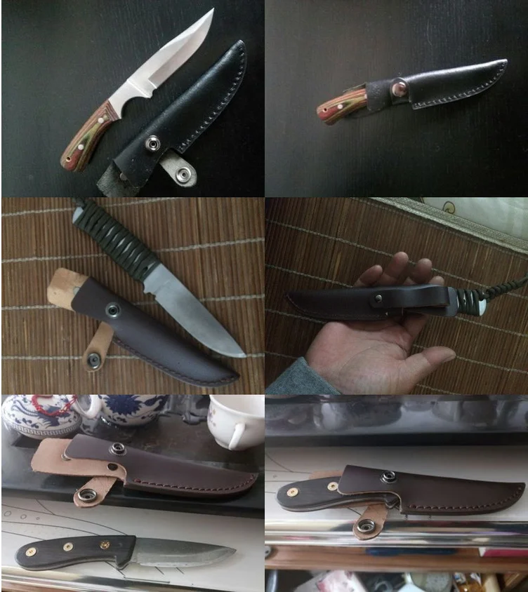 Уличные многофункциональные инструменты кожаный чехол для ножа повседневные