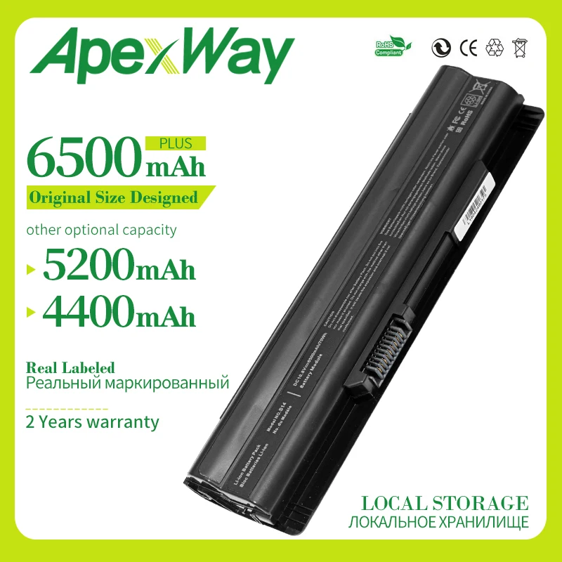 Apexway 6 ячеек Новая батарея для MSI GE60 GE70 серии CR41 CX61 CR70 BTY S14 S15 FR610 FR620 FR700 FX400 FX420 FX60 FX603