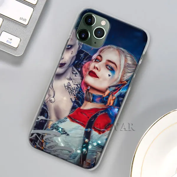 02 Харли Куинн самоубийцы отряд чехол для Apple iPhone 11 Pro 11 Pro MAX X XR XS MAX 7 8 6 6s Plus 5s SE Hosing Cover Coque - Цвет: 02