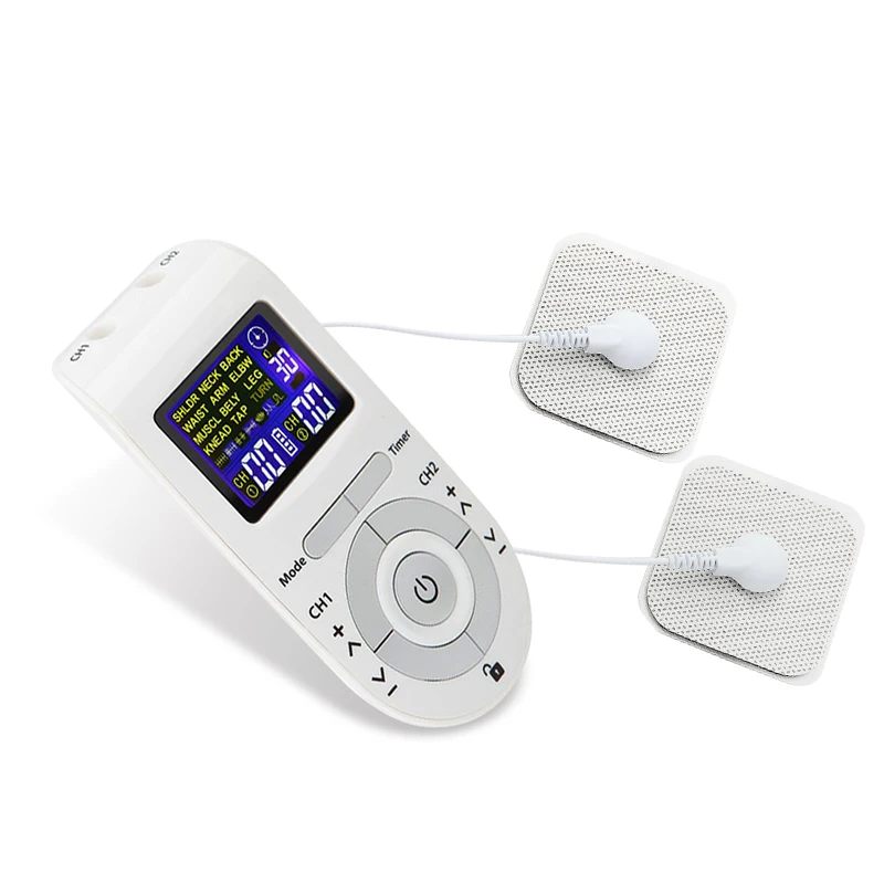 Электронный импульсный массажер с двойным выходом 12 режимов| |