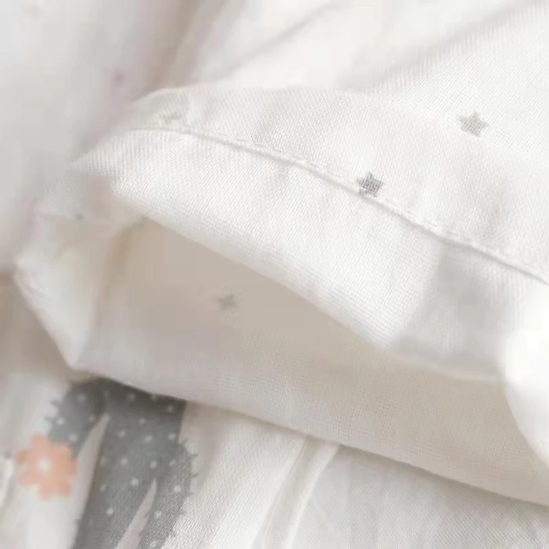 Long Sleeve Pajamas Autumn Trousers Suit Fashion Pyjama Set Large Size Nightwear Home Service House Nightdress Costume Outfit