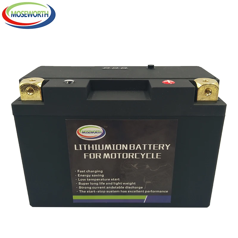 9B 4 12V 9AH Мотоциклетные батареи LiFePO4 Fe 350CCA Size150x69x105mm Bulit в BMS Напряжение защита литий