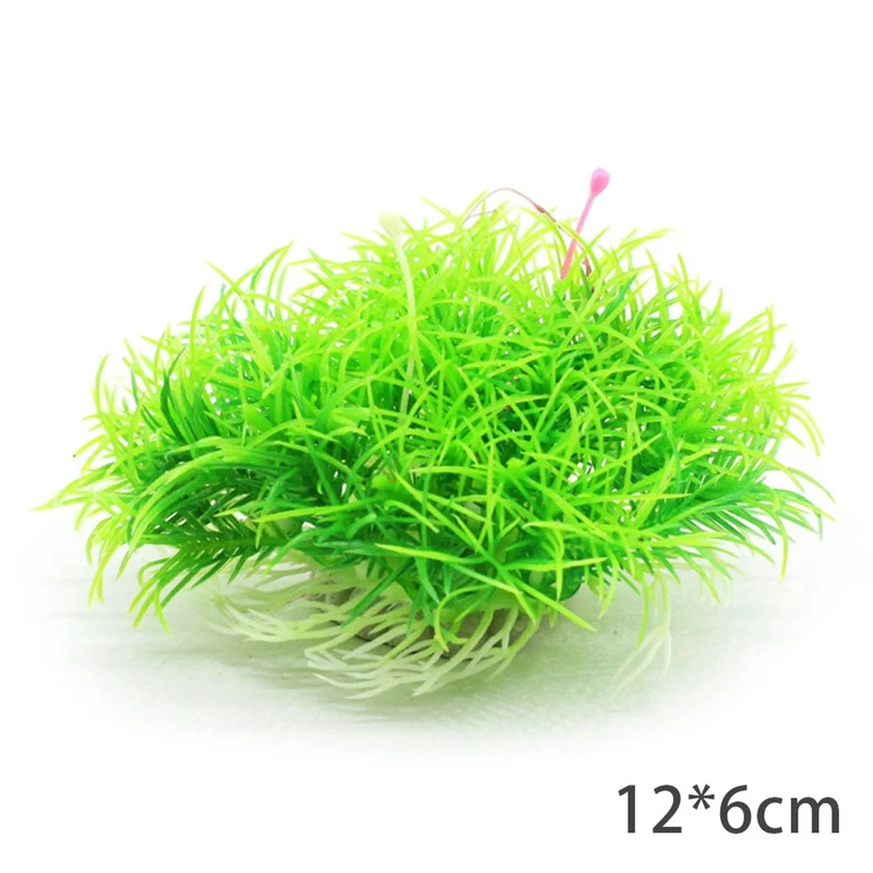 

Hot Sale Artificial Aquarium Plant Decoration Fish Tank Submersible Flower Grass Decor Ornament 5 Styles Optional