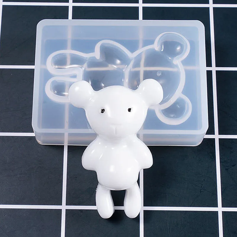 Форма сделай сам для подвесок в виде медведя из эпоксидной смолы инструменты