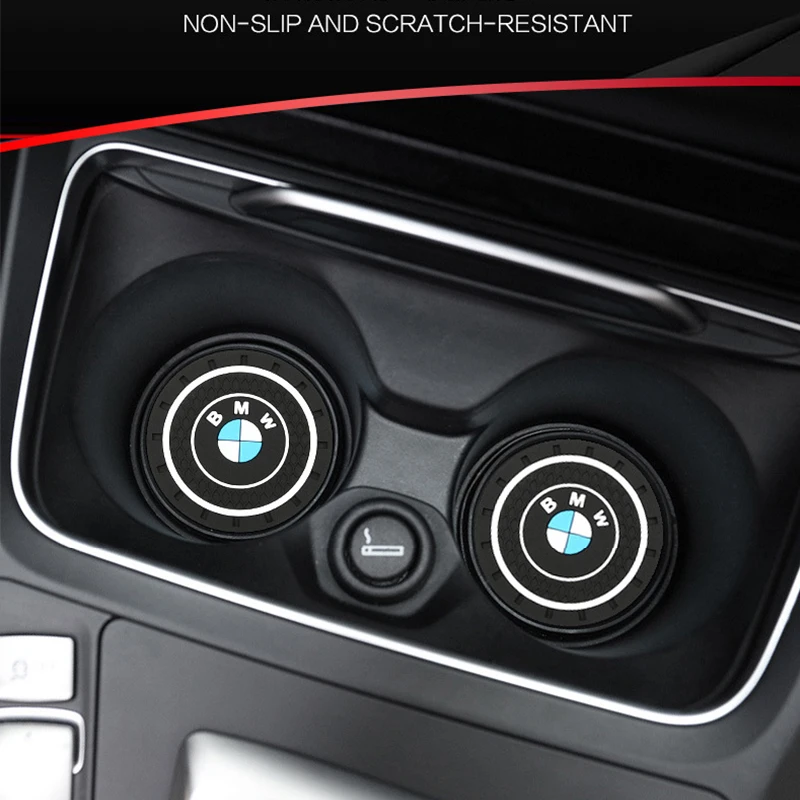 Силиконовая черная Авто подставка для кофейной чашки слот нескользящий держатель из углеродного волокна коврик аксессуары для автомобиля защитный коврик аксессуары для домашнего интерьера