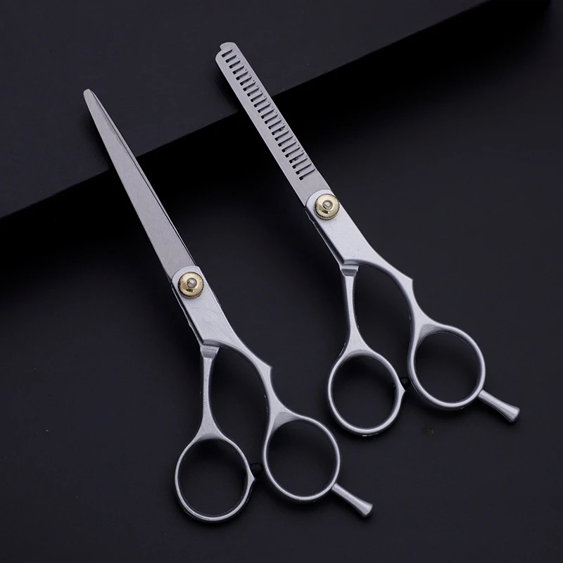 Профессиональные ножницы для стрижки волос филировки парикмахерский набор
