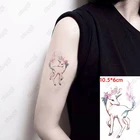 Водостойкие временные тату-наклейки, лошадь, Пегас, животные, крыло птица, белка, флэш-тату, искусственная тату, рука на запястье для женщин, мужчин и детей