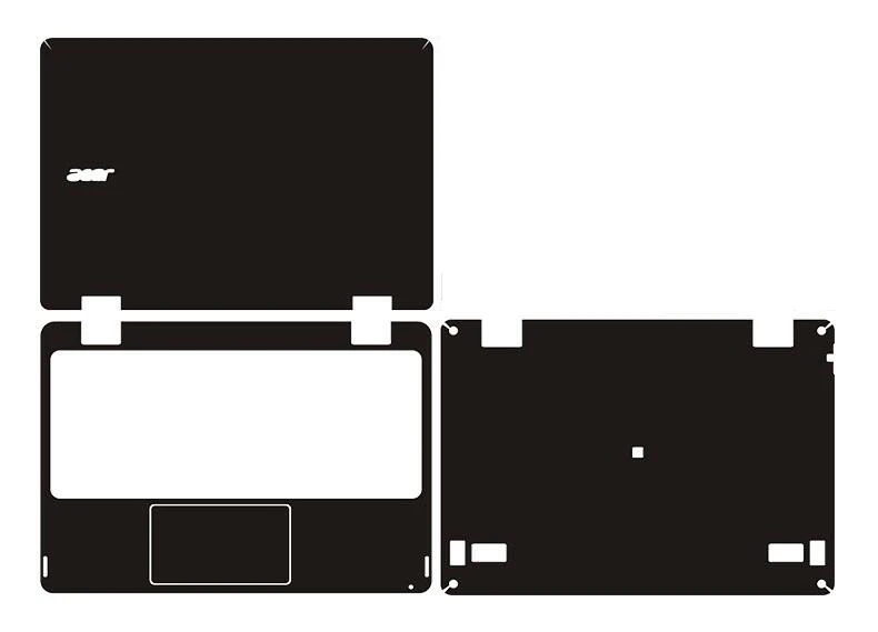 

Special Laptop Leather/Carbon fiber vinyl Skin Sticker Cover protection For Acer R3-131T R3-131 11.6-inch