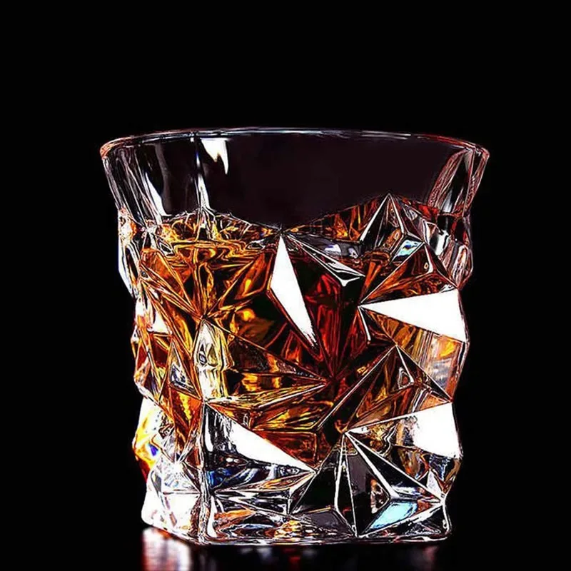 

Wine bar lead-free heat-resistant transparent crystal multi-pattern beer whisky brandy vodka glass gift