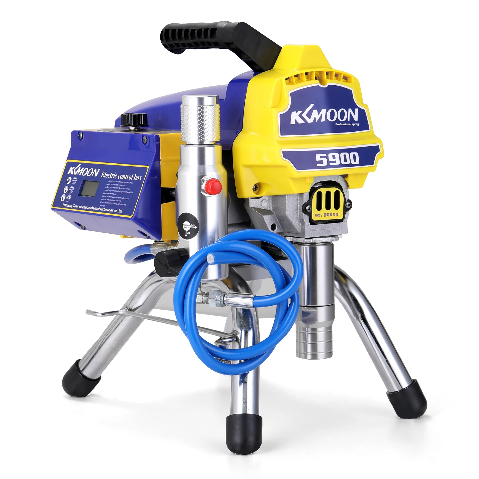 

KKmoon плунжера Тип Краски опрыскиватель Профессиональный высокой устройство для безвоздушного распыления под давлением Электрический внут...