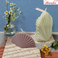 coral shell shape silicone candle mould european style 3d handmade craft resin mould aroma candle soap silicone mould home decor