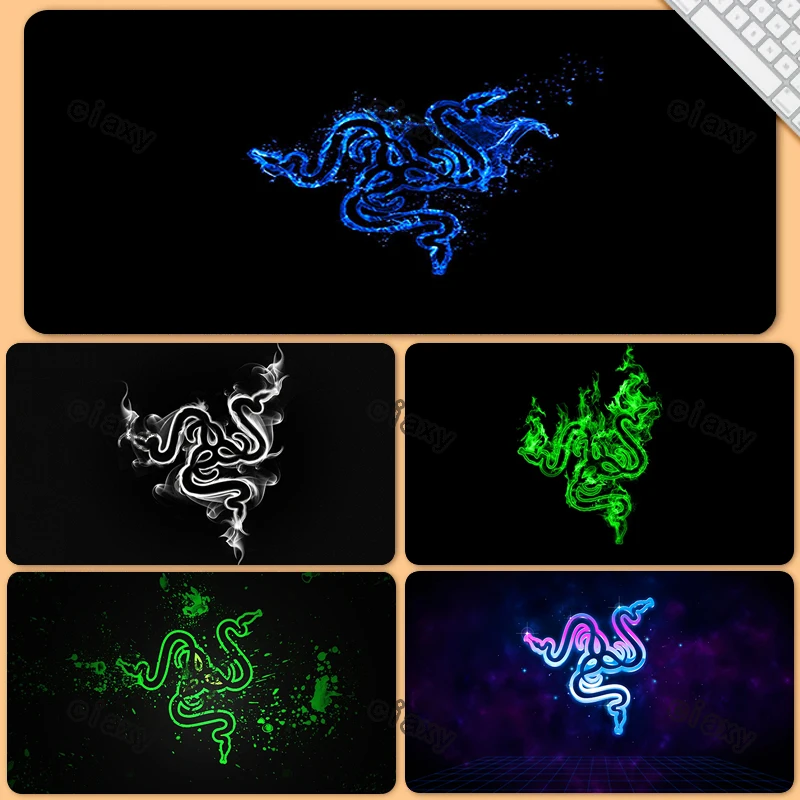 

Mouse Pad Silicone Gel Lenovo Razer for and Keyboard Ergonomic Mousepad 90x40 Table Pads Rgb Trap Wireless Computer White Gamer
