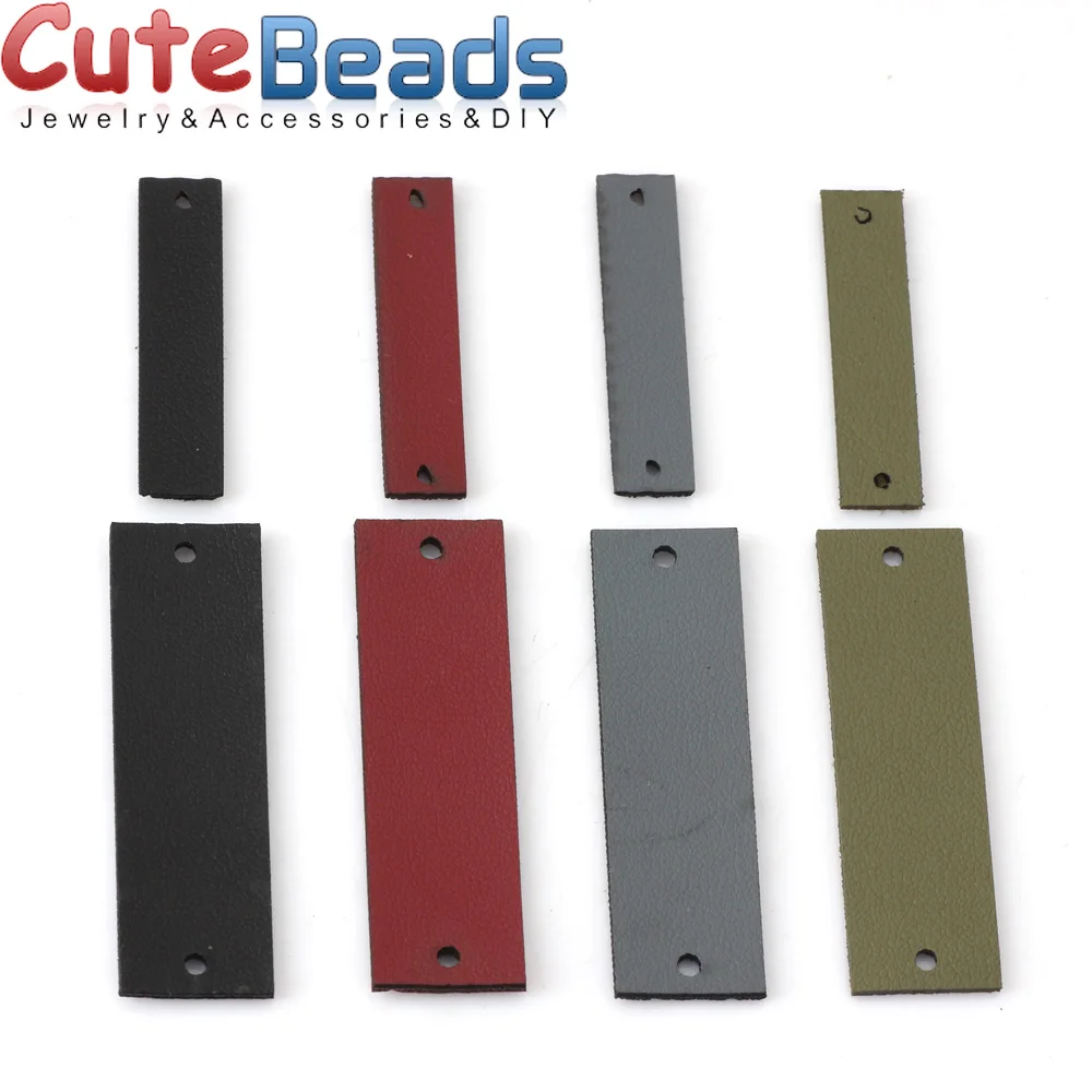 Бесплатная доставка 16 шт/партия длинная квадратная искусственная кожа брелок