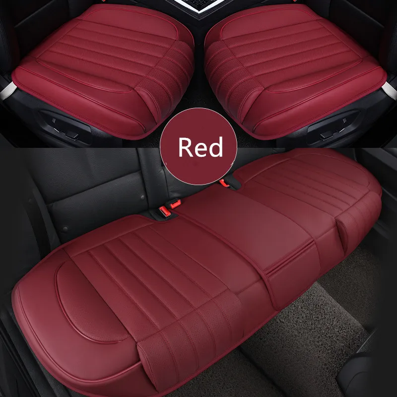 PU Leather Car Seat Cover Universal Size Thicken Car Seat Cushion Leg Support Extension Microfiber Leather Pad Auto Accessories