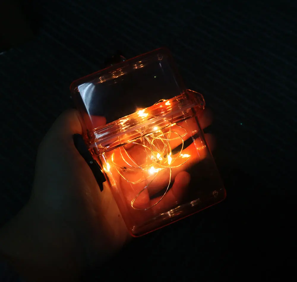 Вмещает 20 пачек многоцветный женский DIY мультфильм письмо портсигар чехол прозрачный Водонепроницаемый пляж магазин коробка креативный подарок