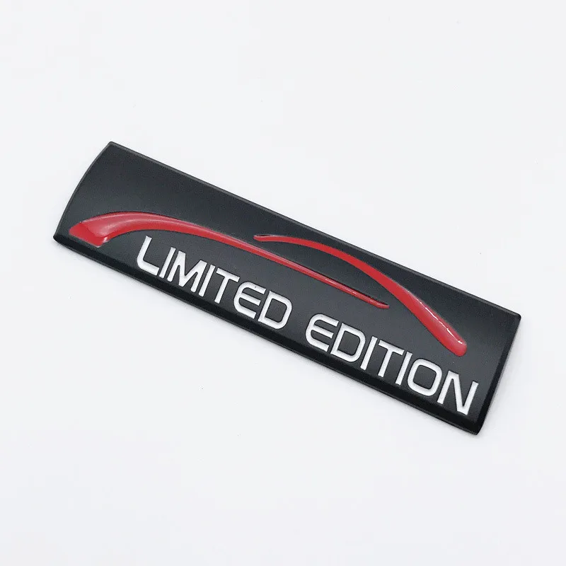 DIY металлическая эмблема ограниченного выпуска значок 3D наклейка универсальное