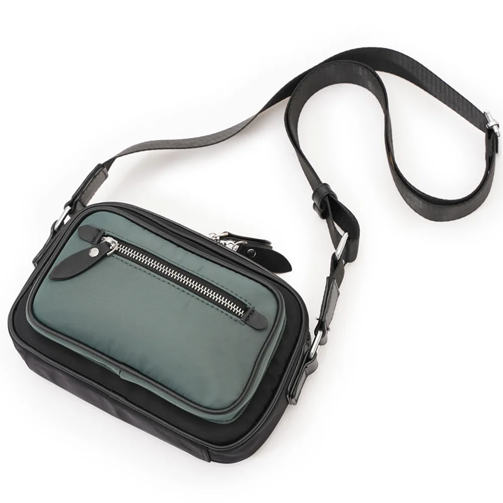 

2022 New Casual Men Small Shoulder Bag High Quality Waterproof Flap Bag Male Mini Messenger Bags Student Handbag Clutch Purse