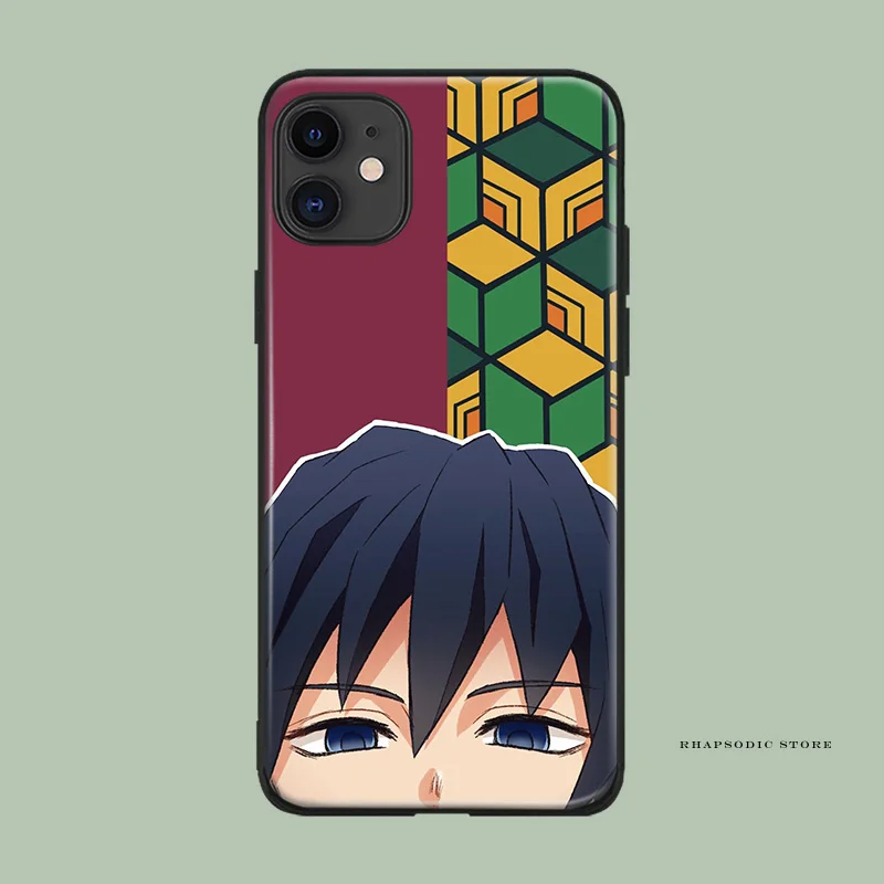 Чехол для телефона Giyu Tomioka Kimetsu no Yaiba чехол из мягкого ТПУ силикона iPhone 6 6s 7 8 Plus X XR XS