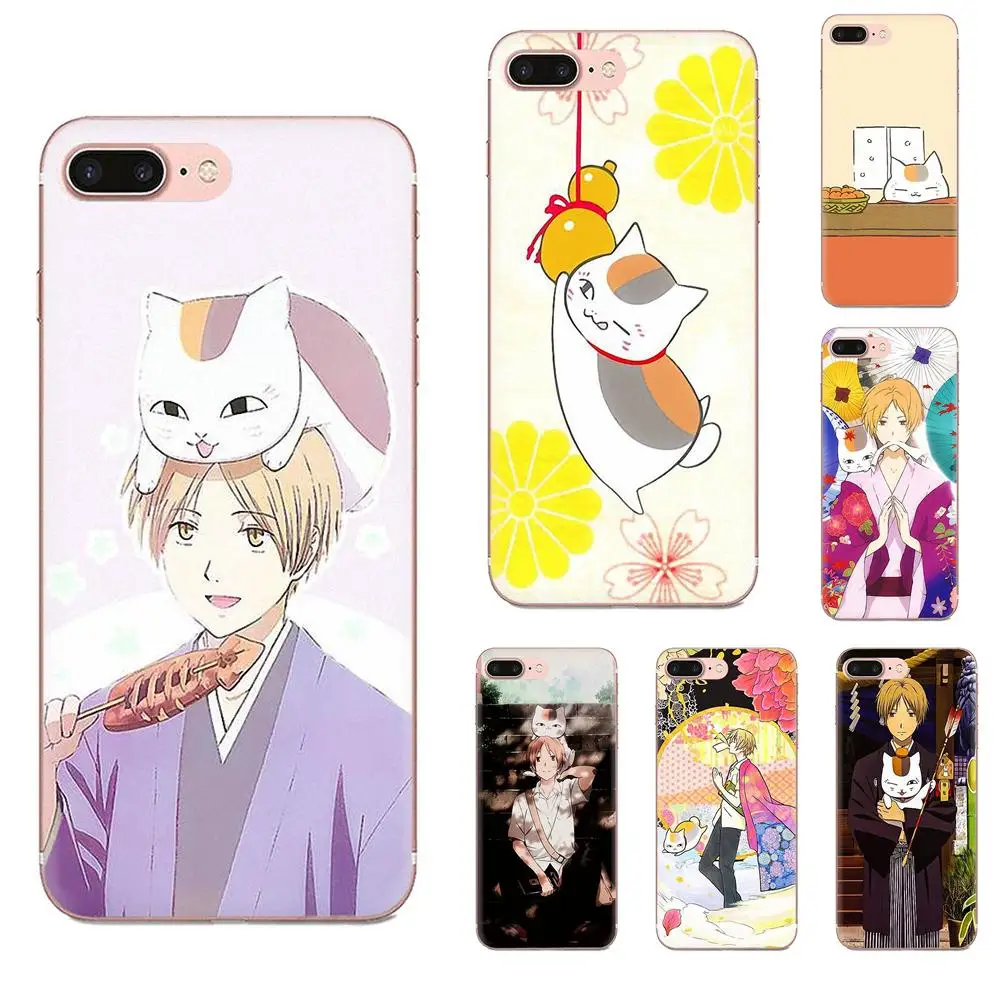 Natsume короткая футболка с героями из японского аниме Art Для Galaxy Grand A3 A5 A7 A8 A9 A9S On5 On7