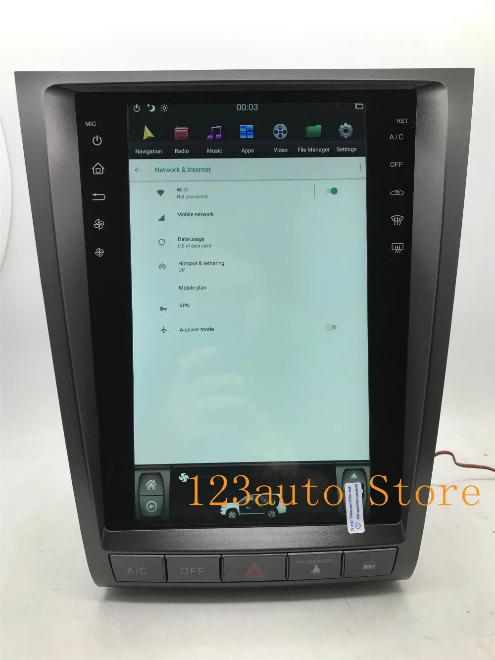 12,1 ''вертикальный Tesla стиль Android 8,1 автомобильный DVD gps плеер для lexus GS GS300 GS350 GS450 GS460 2004-2011 ips HDMI PX6
