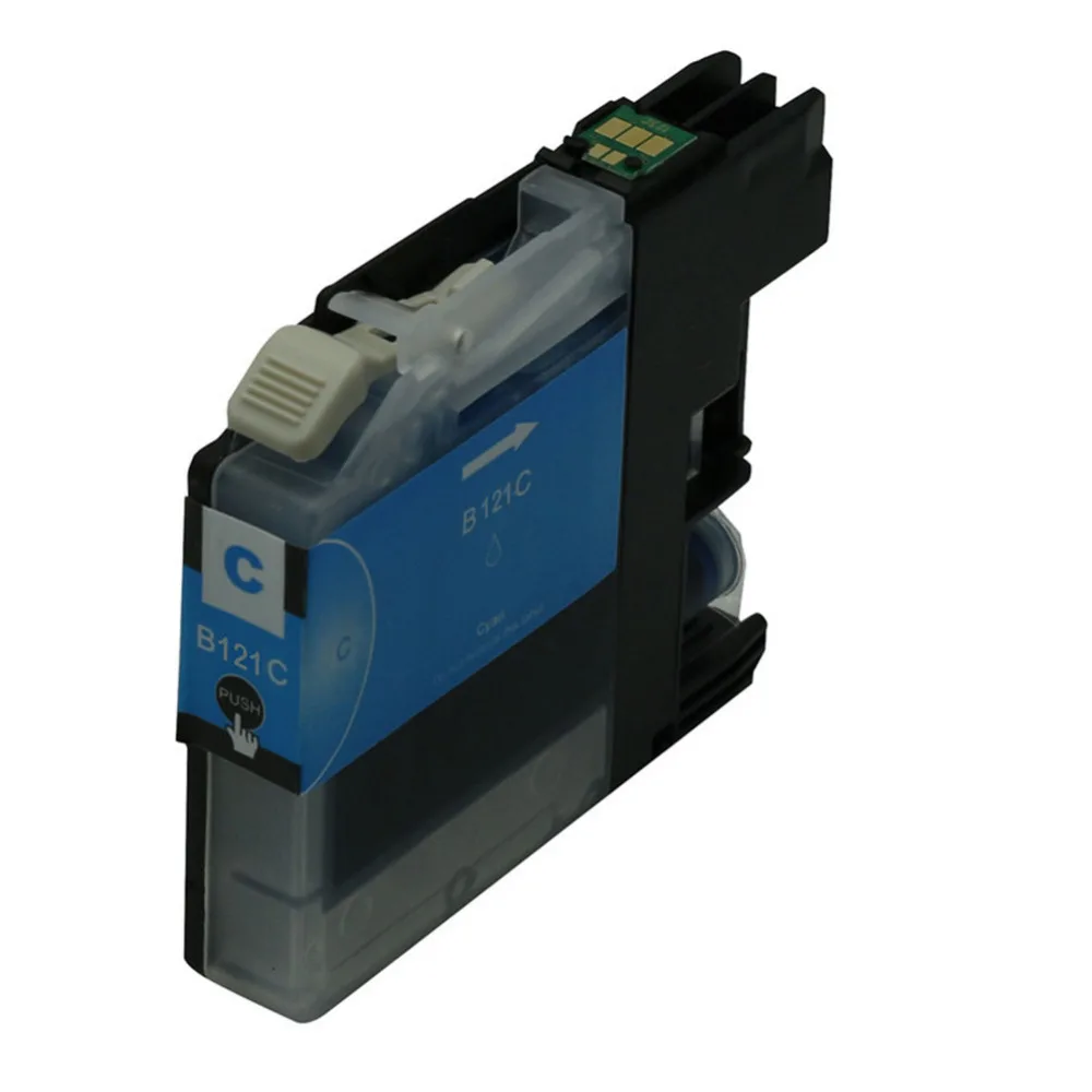 12PK Ink Cartridges Printer LC121 LC 121 Compatible For Brother DCP-J552DW DCP-J752DW DCP-J132W DCP-J152W DCP-J172W | Компьютеры и